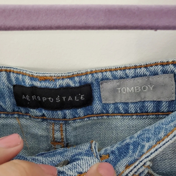 AEROPOSTALE TOMBOY DISTRESSED CUTOFF SHORTS NWT - Picture 3 of 7